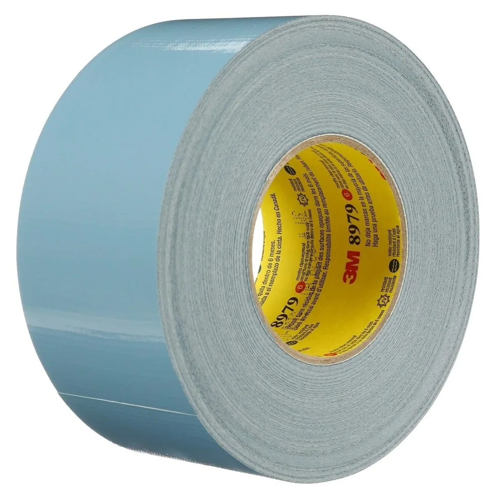Cinta Ducto Performance Plus 3M™ 8979, Azul Pizarra, 96 mm x 54.8 m, 12.1 mil