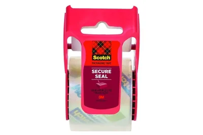 Scotch® Ultra Clear Packaging Tape w/dispenser 141, 1.88 in x 800 in, Clear