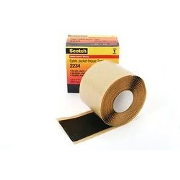 Cinta Scotch® de Reparación de Cubierta de Cable 2234, 2 in x 6 ft, Negro