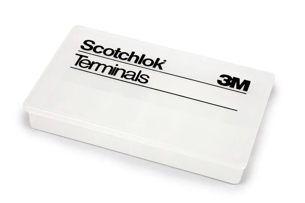 3M™ Scotchlok™ Caja de Terminal Plástica Vacía, Transparente, hecha de plástico transparente