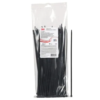 3M™ Cable Tie CT11BK50-C, Black 11 inch 50 lb, 100/Bag