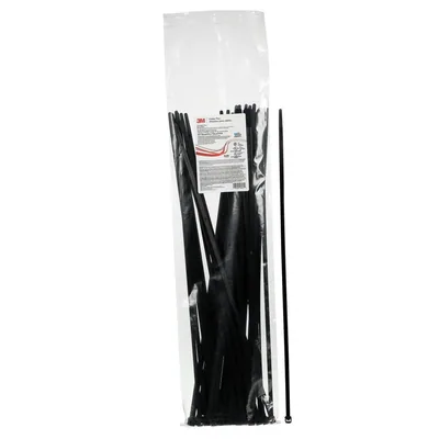 3M™ Cable Tie CT24BK175-L, Black 24 inch 175 lb, 50/Bag