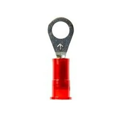 3M™ Scotchlok™ Ring Nylon Insulated, MNG18-6R/SX, standard-style ring tongue fits around the stud
