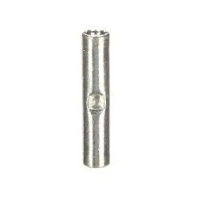3M™ Scotchlok™ Butt Connector Non-Insulated, M18BCX, built-in wire stop for correct positioning