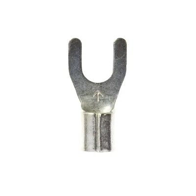 3M™ Scotchlok™ Fork Non-Insulated, M10-10FX, wider-tongue design for use on free-standing studs