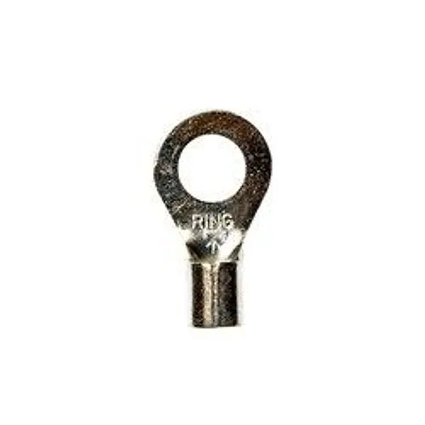 3M™ Scotchlok™ Terminal de ojillo sin aislamiento, M8-516RX, lengüeta tipo ojillo estándar se ajusta alrededor del birlo