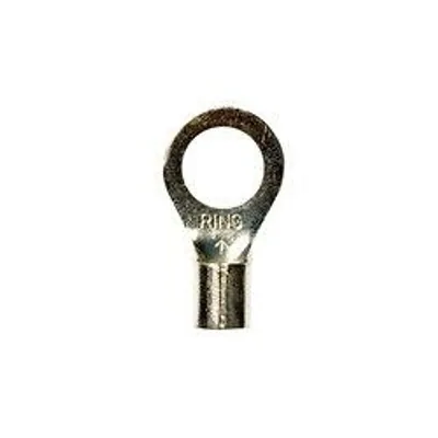3M™ Scotchlok™ Terminal de ojillo sin aislamiento, M8-38RX, lengüeta tipo ojillo estándar se ajusta alrededor del birlo