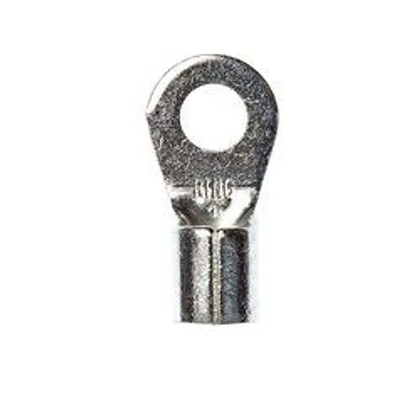 3M™ Scotchlok™ Terminal de ojillo sin aislamiento, M4-516RX, lengüeta tipo ojillo estándar se ajusta alrededor del birlo