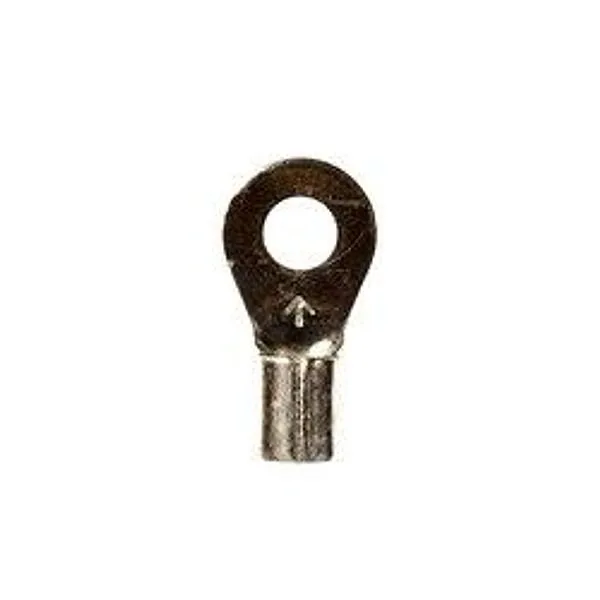 3M™ Scotchlok™ Terminal de ojillo sin aislamiento, M10-8RX, lengüeta tipo ojillo estándar se ajusta alrededor del birlo