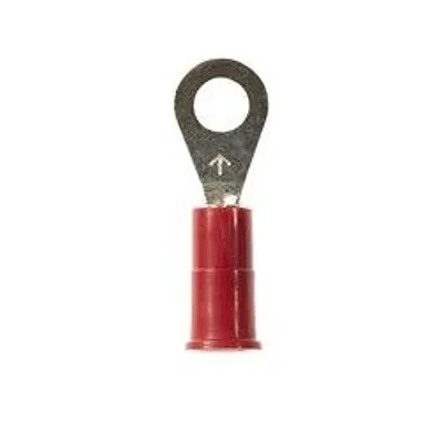 3M™ Scotchlok™ Ring Vinyl Insulated, MV18-8R/LX, standard-style ring tongue fits around the stud