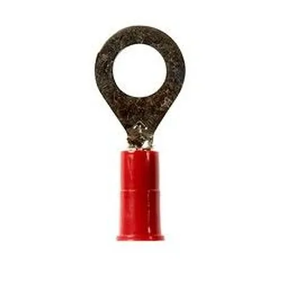 3M™ Scotchlok™ Ring Vinyl Insulated, MV18-14R/SX, standard-style ring tongue fits around the stud