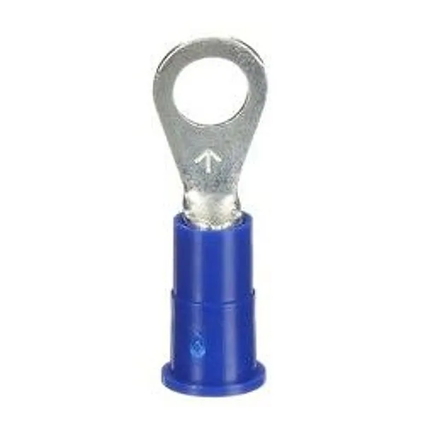 3M™ Scotchlok™ Terminal de Ojillo Aislado con Vinil, MV14-10R/LX, terminal de ojillo estilo estándar se ajusta alrededor del birlo