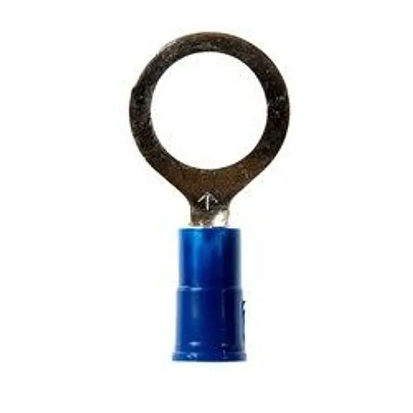 3M™ Scotchlok™ Terminal de Ojillo Aislado con Vinil, MV14-38RX, terminal de ojillo estilo estándar se ajusta alrededor del birlo