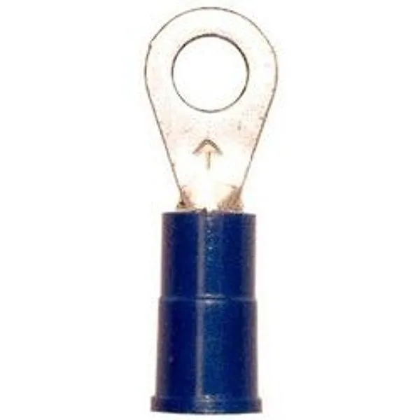 3M™ Scotchlok™ Terminal de Ojillo Aislado con Vinil, MV14-8R/LX, terminal de ojillo estilo estándar se ajusta alrededor del birlo