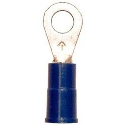 3M™ Scotchlok™ Ring Vinyl Insulated, MV14-8R/LX, standard-style ring tongue fits around the stud