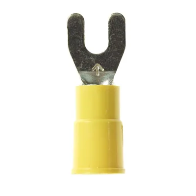 3M™ Scotchlok™ Fork Vinyl Insulated, MV10-6FX, wider-tongue design for use on free-standing studs