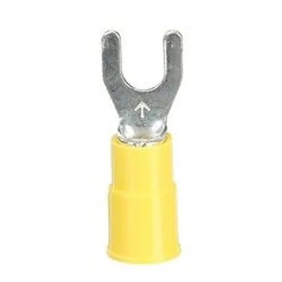 3M™ Scotchlok™ Fork Vinyl Insulated, MV10-10FX, wider-tongue design for use on free-standing studs
