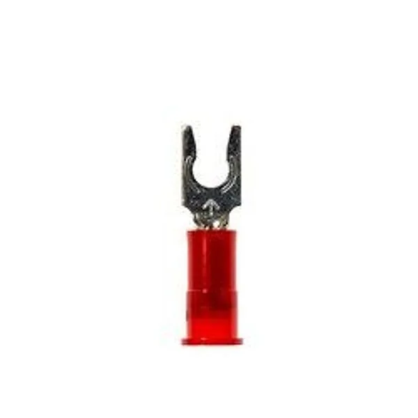 3M™ Scotchlok™ Terminal de horquilla con bloqueo aislado con nylon MNG18-6FLX, lengüeta tipo resorte se ajusta firmemente alrededor del birlo