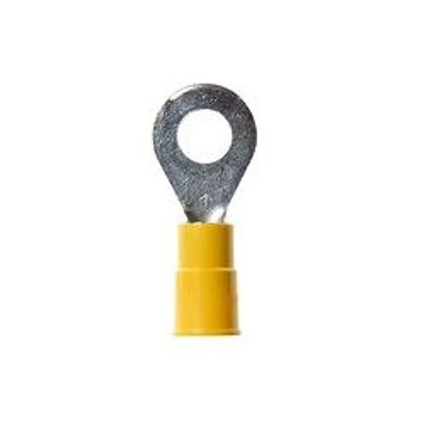 3M™ Scotchlok™ Terminal de Ojillo Aislado con Vinil, MVU10-14R/SX, terminal de ojillo estilo estándar se ajusta alrededor del birlo