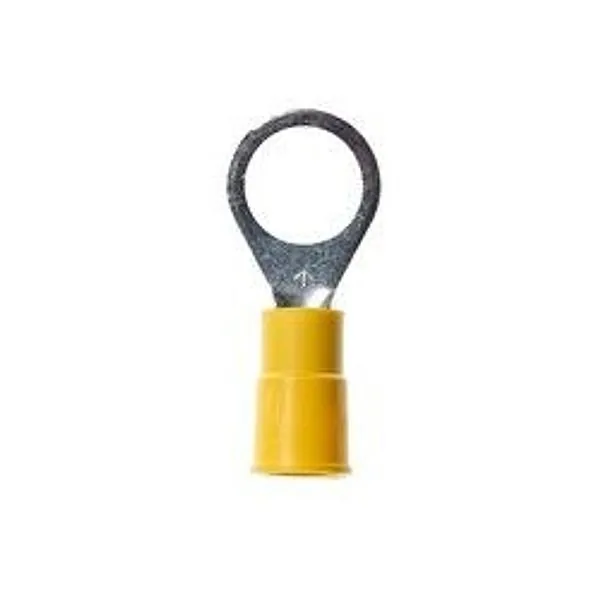 3M™ Scotchlok™ Terminal de Ojillo Aislado con Vinil, MVU10-38R/SX, terminal de ojillo estilo estándar se ajusta alrededor del birlo