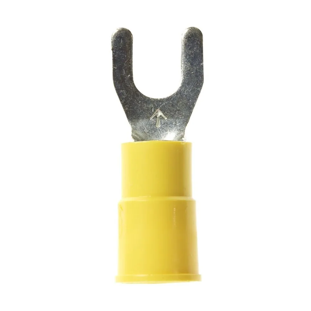 3M™ Scotchlok™ Fork Vinyl Insulated, MVU10-10FX, wider-tongue design for use on free-standing studs