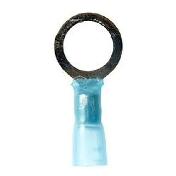 3M™ Scotchlok™ Ring Heatshrink, MH14-38RX, standard-style ring tongue fits around the stud
