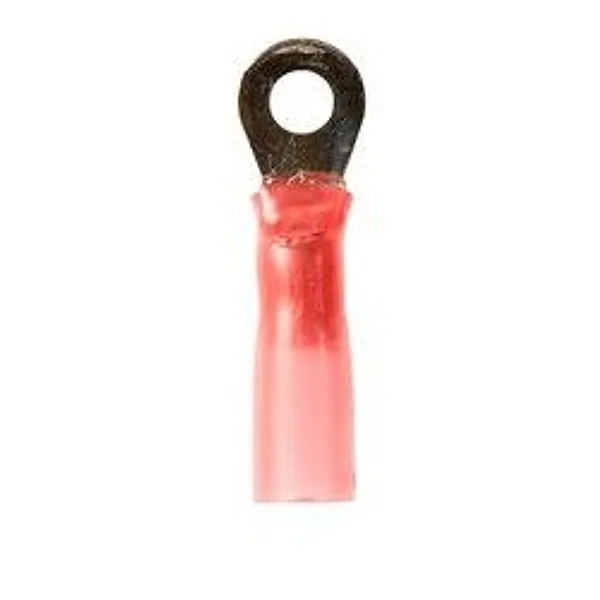 3M™ Scotchlok™ Terminal de Ojillo Tubo Termocontráctil, MH18-6R/LX, terminal de ojillo estilo estándar se ajusta alrededor del birlo