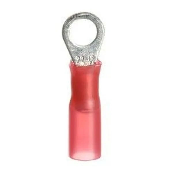 3M™ Scotchlok™ Terminal de Ojillo Tubo Termocontráctil, MH18-10R/LX, terminal de ojillo estilo estándar se ajusta alrededor del birlo