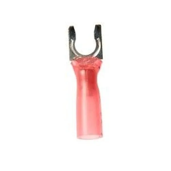 3M™ Scotchlok™ Terminal de horquilla con bloqueo termocontráctil, MH18-10FLX, lengüeta tipo resorte se ajusta firmemente alrededor del birlo