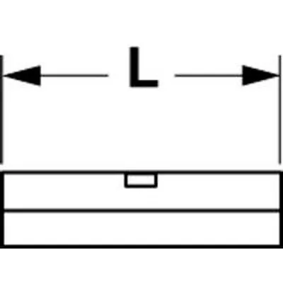 3M™ Scotchlok™ Butt Connector Non-Insulated, MU14BCX, built-in wire stop for correct positioning