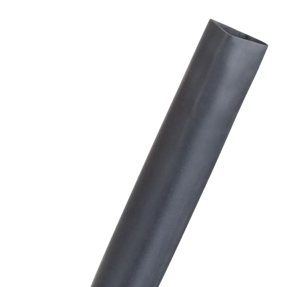 3M™ Tubo Termocontráctil Poliolefina Pared Delgada FP 301 1/2" Negro Carrete de 100 ft