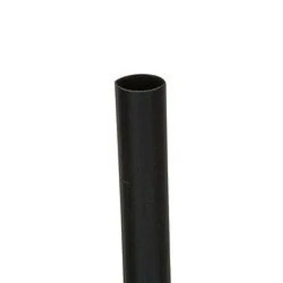 3M™ Tubo Termocontráctil Pared Delgada FP-301-1/4-48"-Negro-Hdr-12 Pcs, Barras de 48 in de largo con etiqueta encabezada