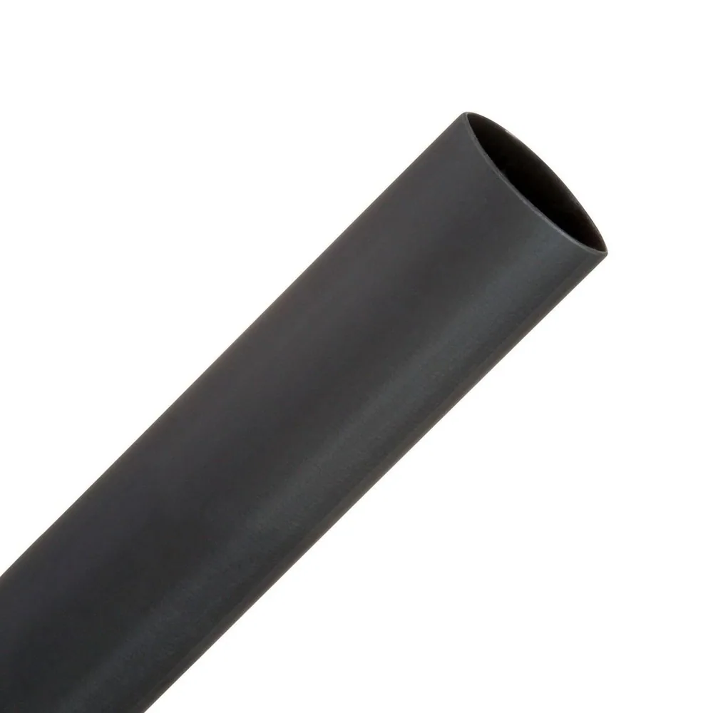 3M™ Thin-Wall Heat Shrink Tubing EPS-300, Adhesive-Lined, 1-48"-Black-5 Pcs, 48 in length sticks