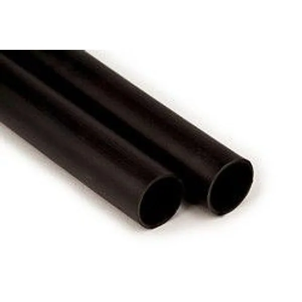 Tubo Termocontráctil 3M™ de Pared Múltiple de Poliolefina EPS400-.700-48"-Negro-5 Piezas, varillas de 48 in de largo