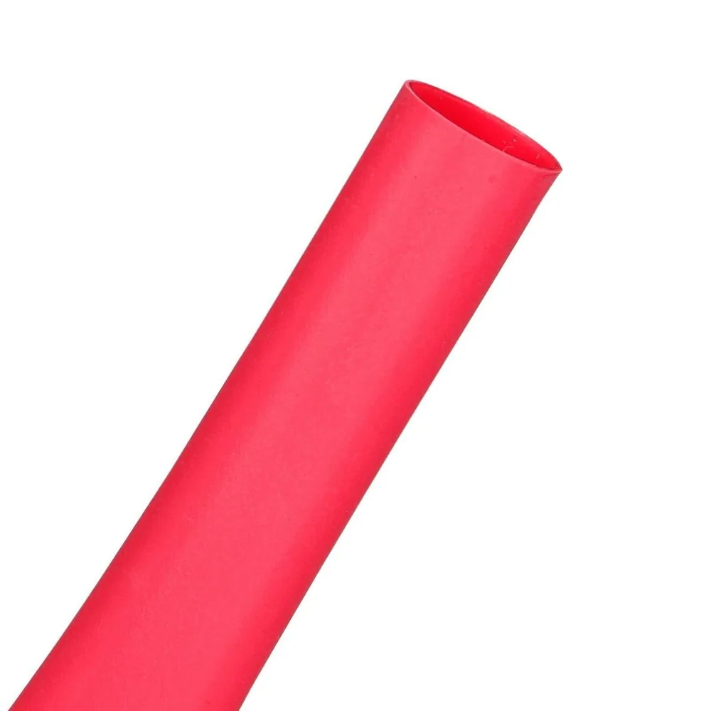 3M™ Tubo Termocontráctil Pared Delgada EPS-300, Adhesivo Forrado, 1/2-48"-Rojo-75, Barras de 48 in de largo