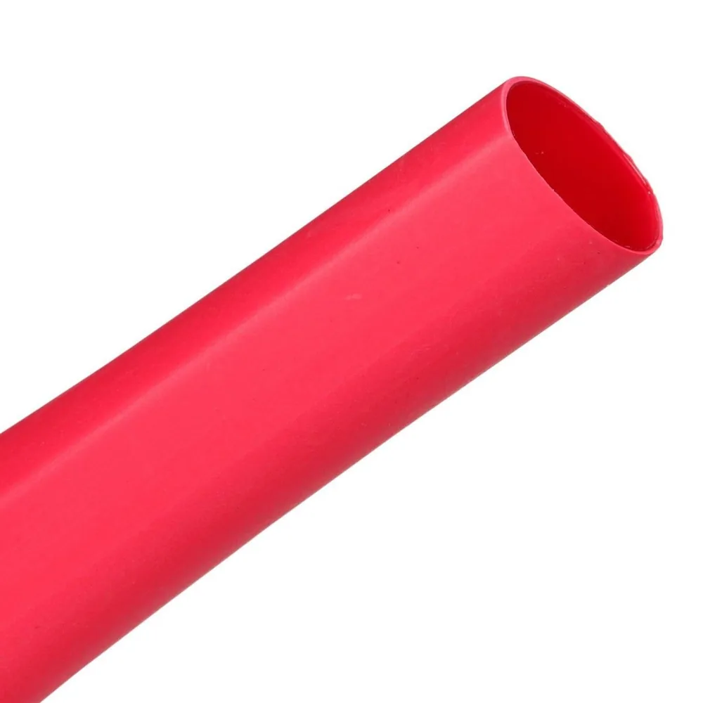 3M™ Tubo Termocontráctil Pared Delgada EPS-300, Adhesivo Forrado, 3/4-48"-Rojo-45 Pzas, Barras de 48 in de largo