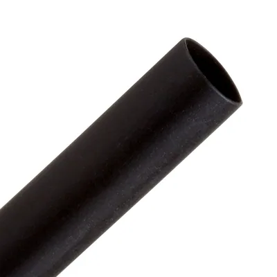 3M™ Tubo Termocontráctil Pared Delgada FP-301-3/16-48"-Negro-250 Pcs, 48 in Bastones de largo