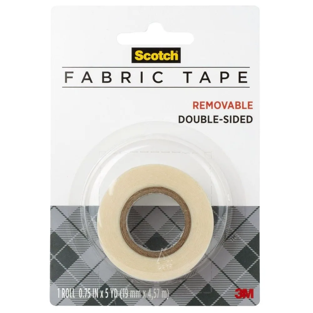 Cinta Scotch® de Tela Removible FTR-1-CFT, 3/4 in x 180 in
