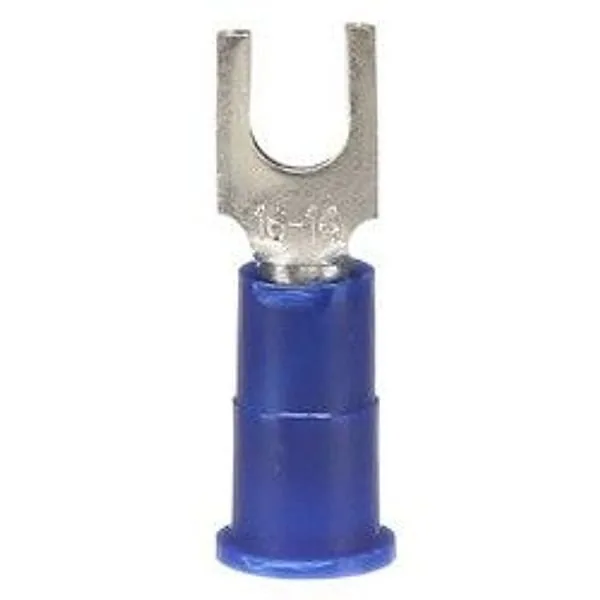 Terminal de Horquilla de Bloque Aislada con Vinil 3M™ Highland™ BFV14-6Q, AWG 16-14