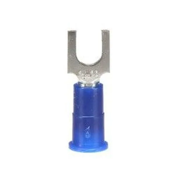 Terminal de Horquilla de Bloque Aislada con Vinil 3M™ Highland™ BFV14-8Q, AWG 16-14