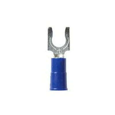 Terminal de Horquilla con Bloqueo Aislada con Vinil 3M™ Highland™ LFV14-6Q, AWG 16-14