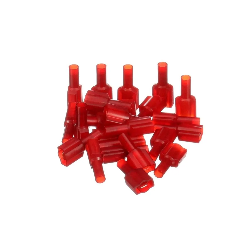 Terminal Conector Rápido Macho Completamente Aislada de Nylon 3M™ Highland™ MTI18-250Q, AWG 22-18