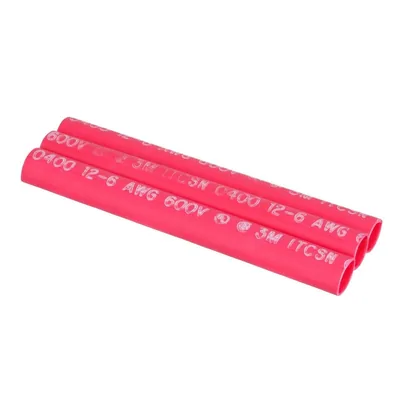 3M™ Manga Termocontráctil de Pared Gruesa para Cable ITCSN-0400, Rojo, piezas de Longitud 6 in