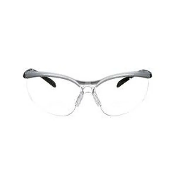 3M™ Lentes de Seguridad BX™ Reader 11374-00000-20, Lente Transparente, Marco Plateado, +1.5 Dioptría