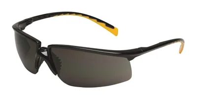 Lentes de Protección 3M™ Privo™ 12262-00000-20 Marco Negro, Puntas de Patilla Naranja, Lente Gris Antiniebla