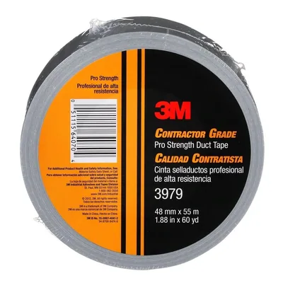 3M™ Cinta Ducto Resistencia Profesional Grado Contratista 3979, Plateada, 1.88 in x 60 yd