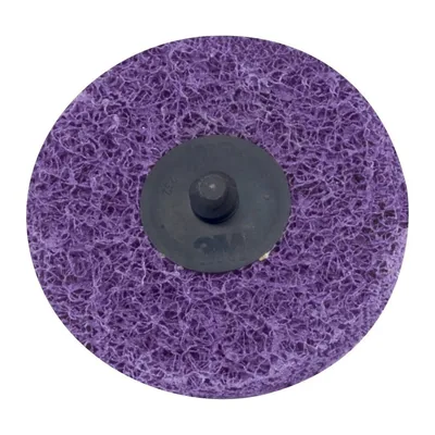 Scotch-Brite™ Roloc™ HS Blend and Finish Disc, TR, 2 in x NH A MED