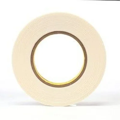 3M™ Double Coated Tape 9579, White, 3/4 in x 36 yd, 9 mil