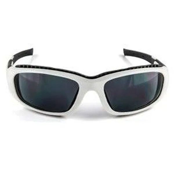 Lentes de Protección Solar de Seguridad, Marco Blanco, Lentes AF Gris