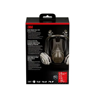 3M™ Full Face Reusable Paint Project Respirator OV/P95, 69P71P1-DC, Large